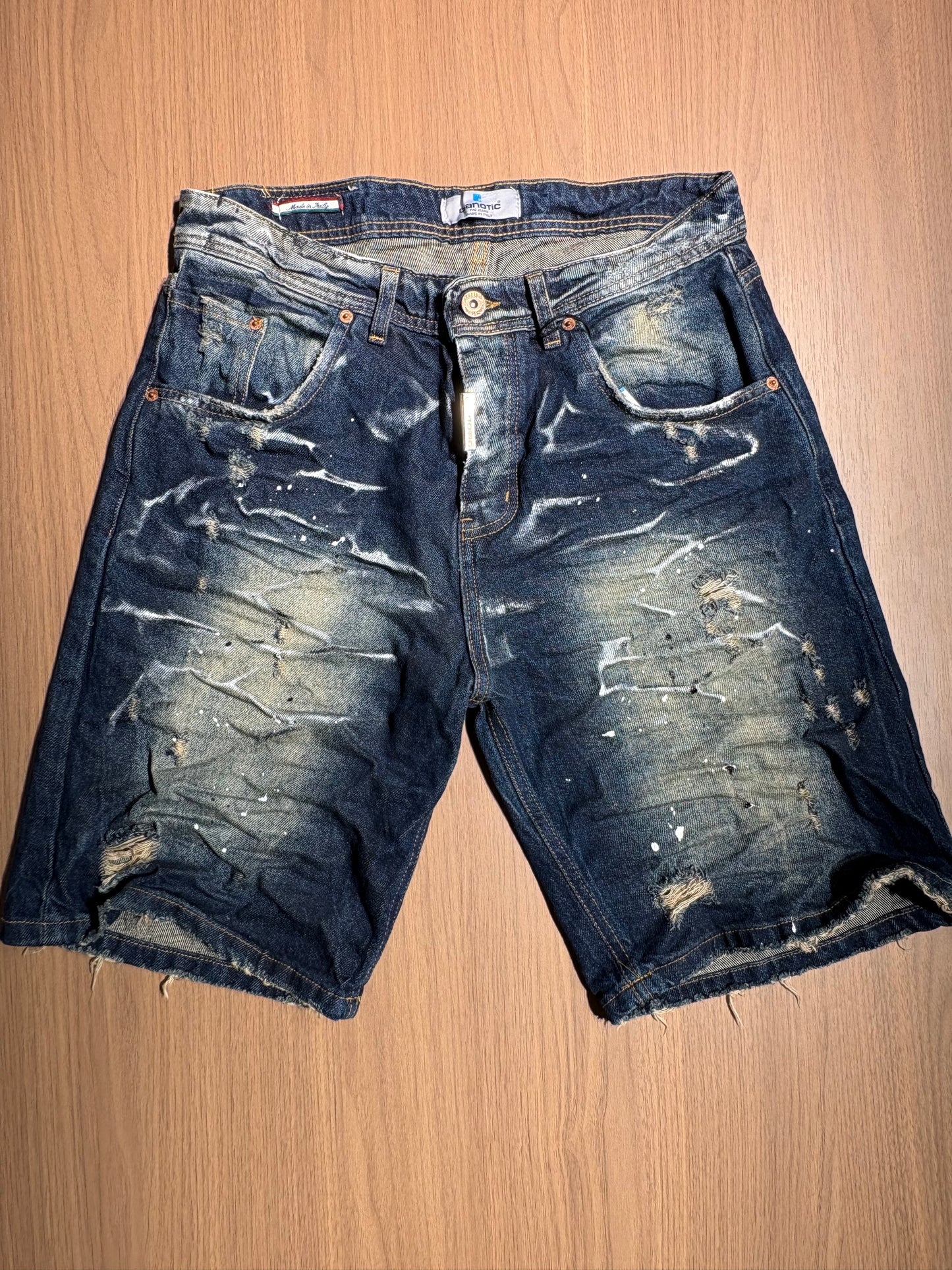 Bermuda jeans sabbiato Cianotic