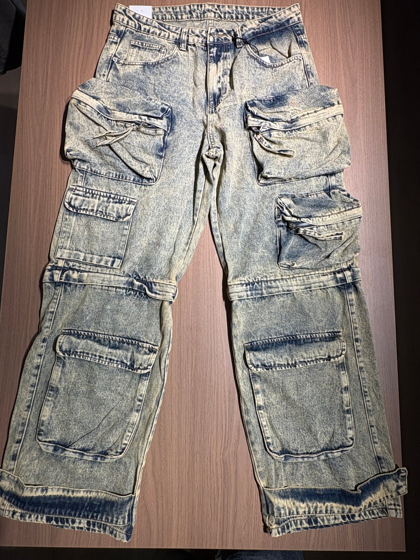 Jeans uomo cargo