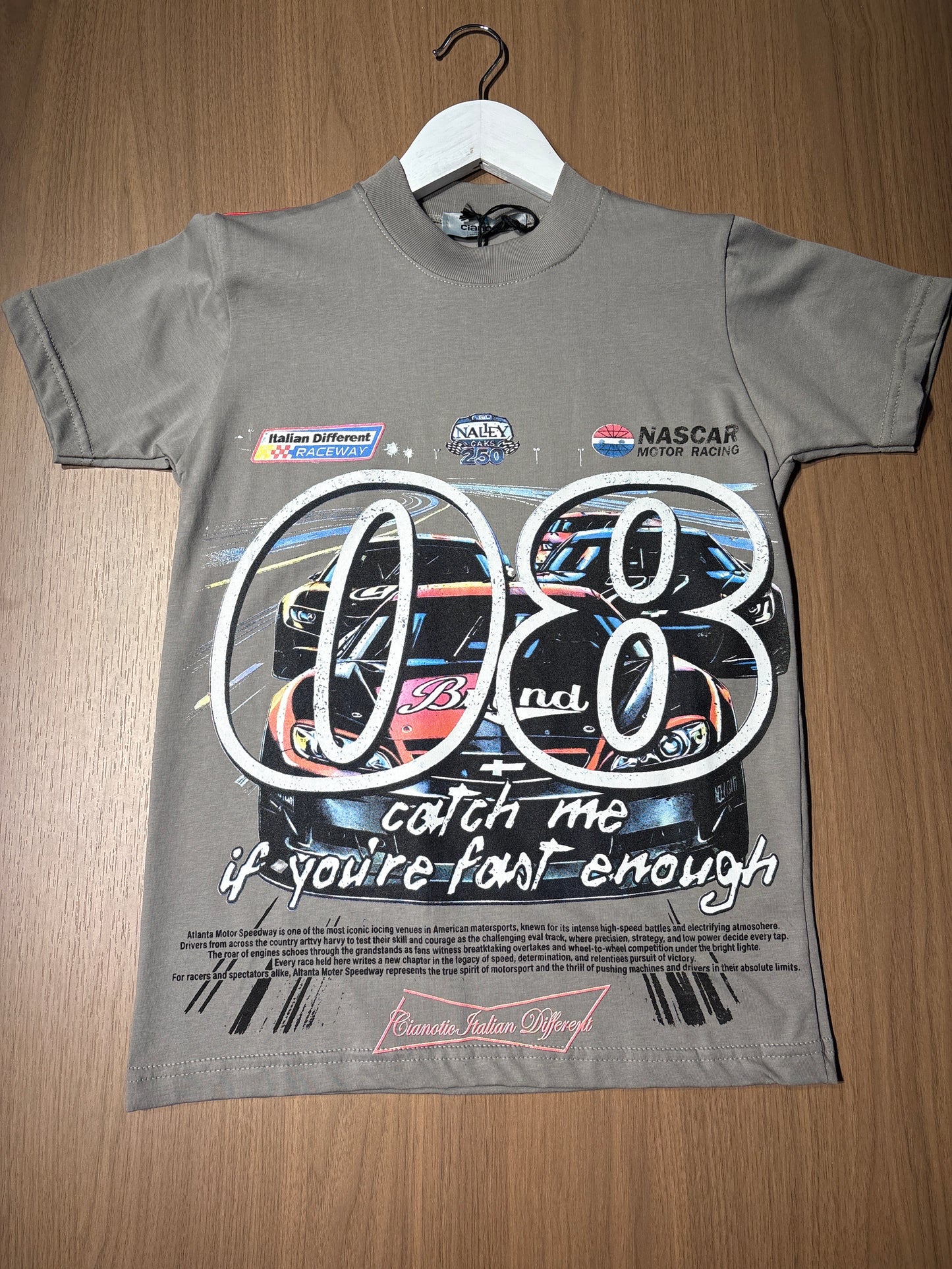 T-shirt Bambino Cianotic “NASCAR”