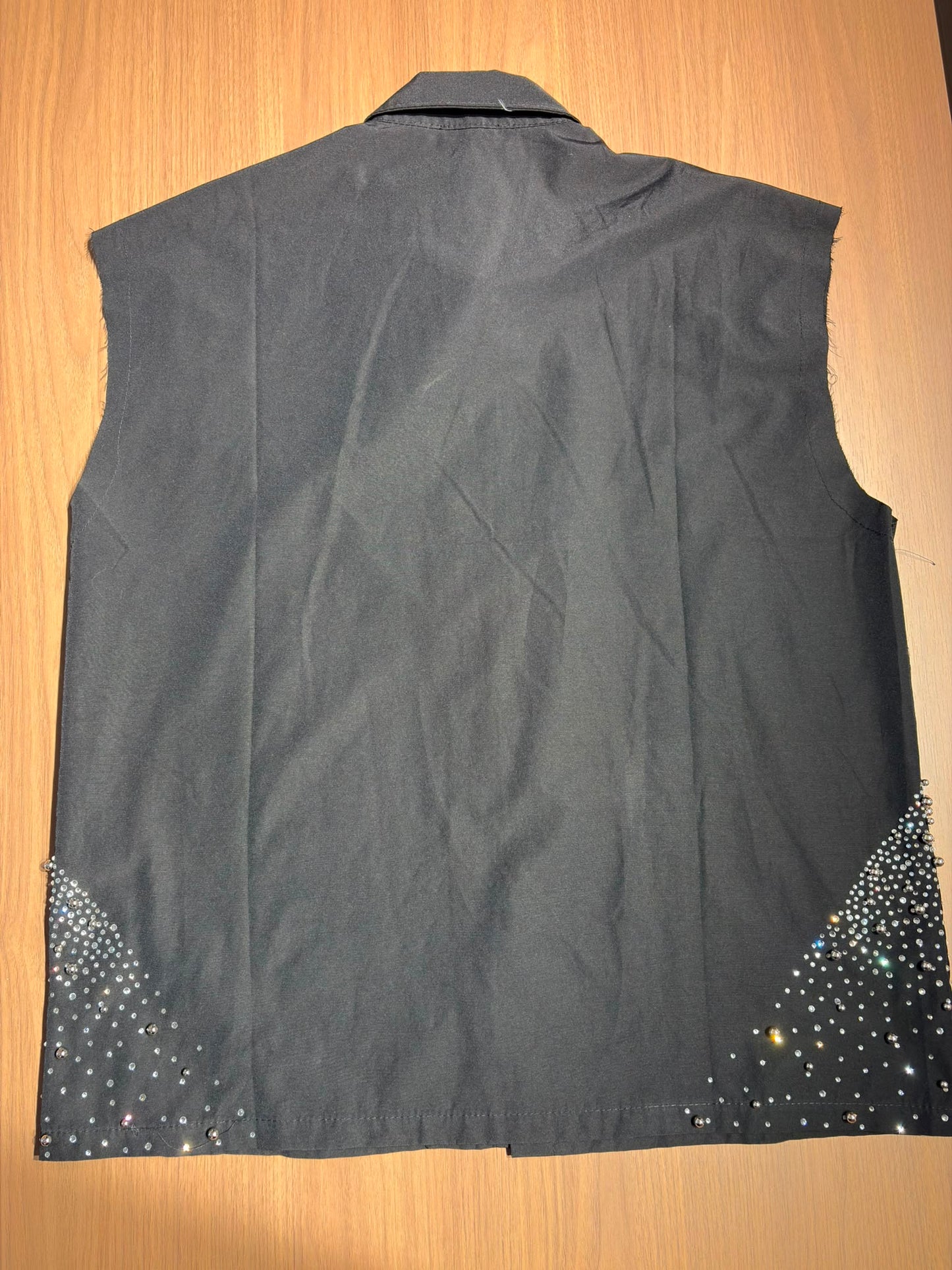Camicia con brillanti