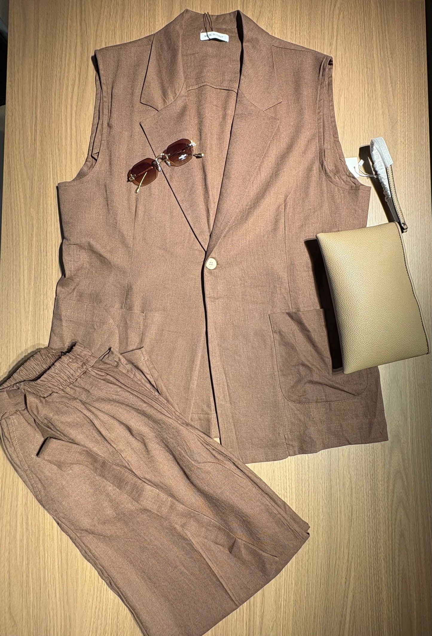 Completo Uomo 100% Lino