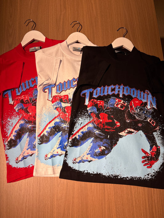 T-shirt Bambino Cianotic “TOUCH DOWN”