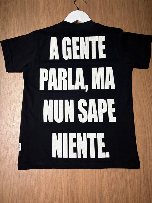 T-shirt Bambino Cianotic “SAPE NIENTE”
