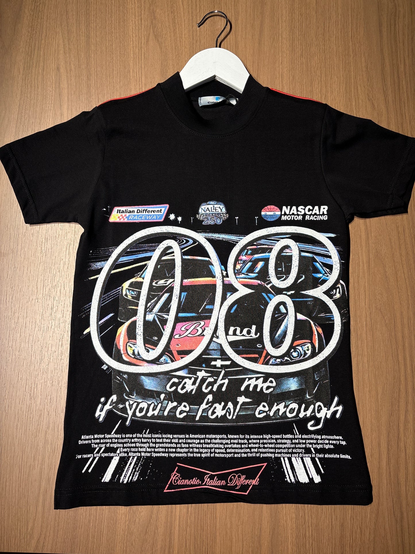 T-shirt Bambino Cianotic “NASCAR”
