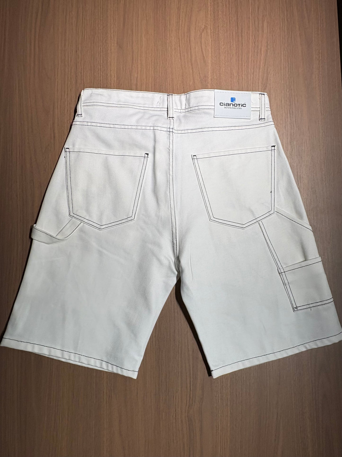 Bermuda Carpenter Denim Cianotic