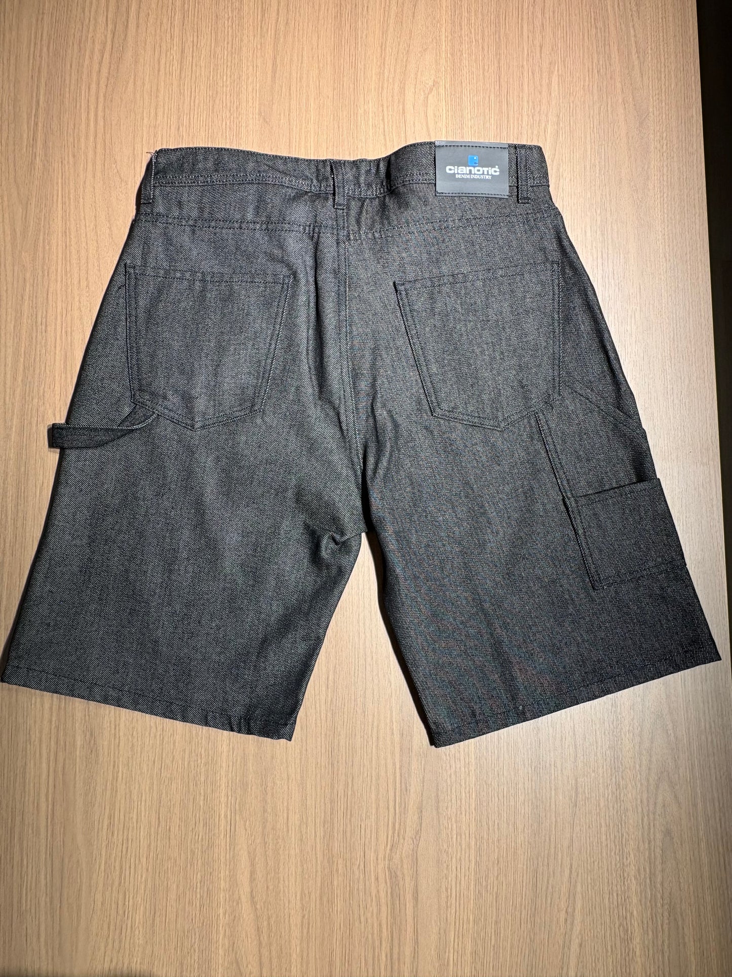 Bermuda Carpenter Denim Cianotic