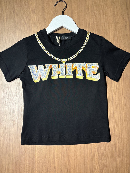 T-shirt Bambino “WHITE”