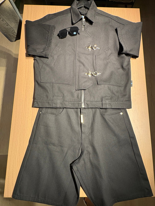 Coordinato Uomo Cianotic Cordest Empire Black