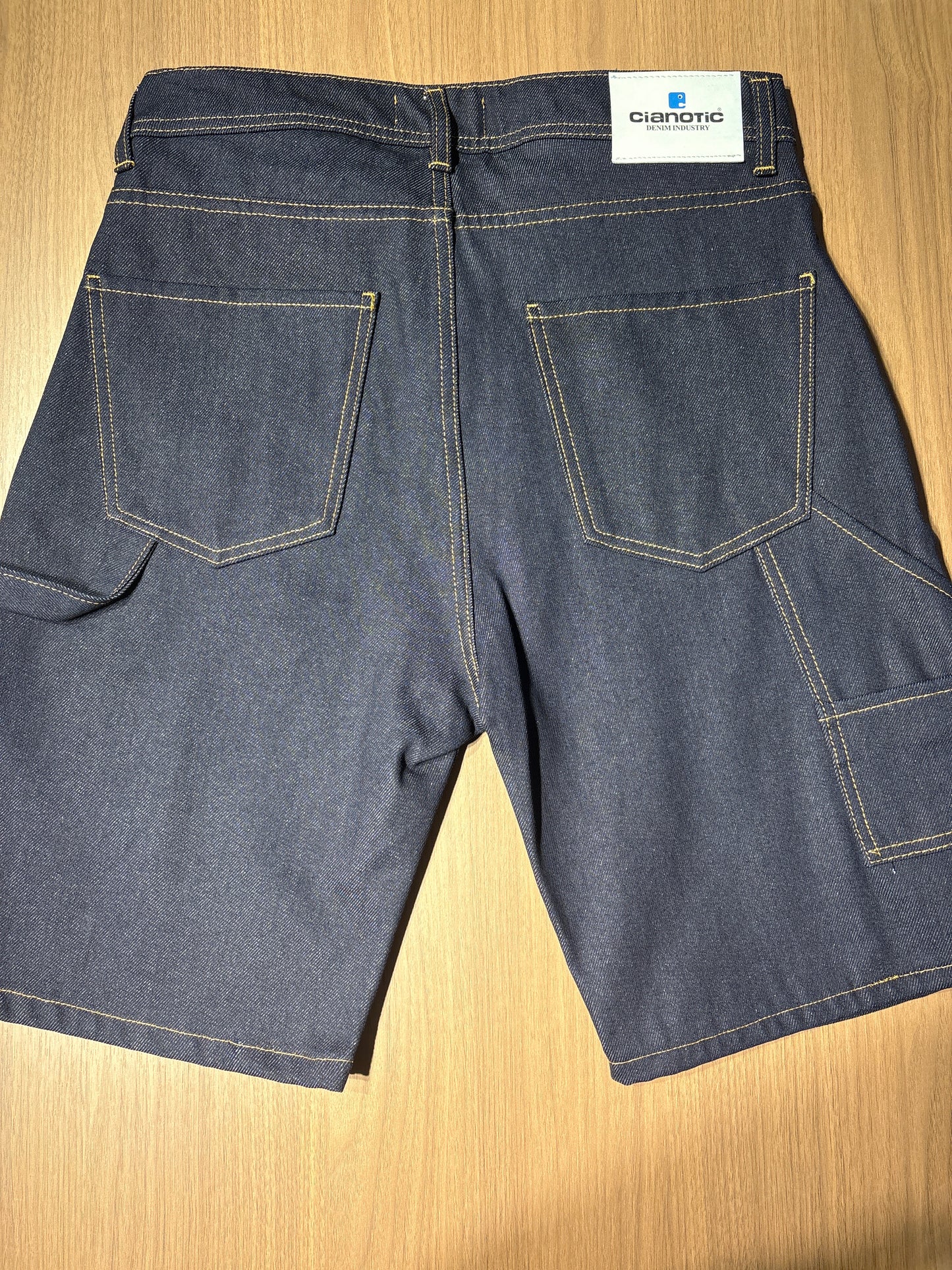 Bermuda Carpenter Denim Cianotic