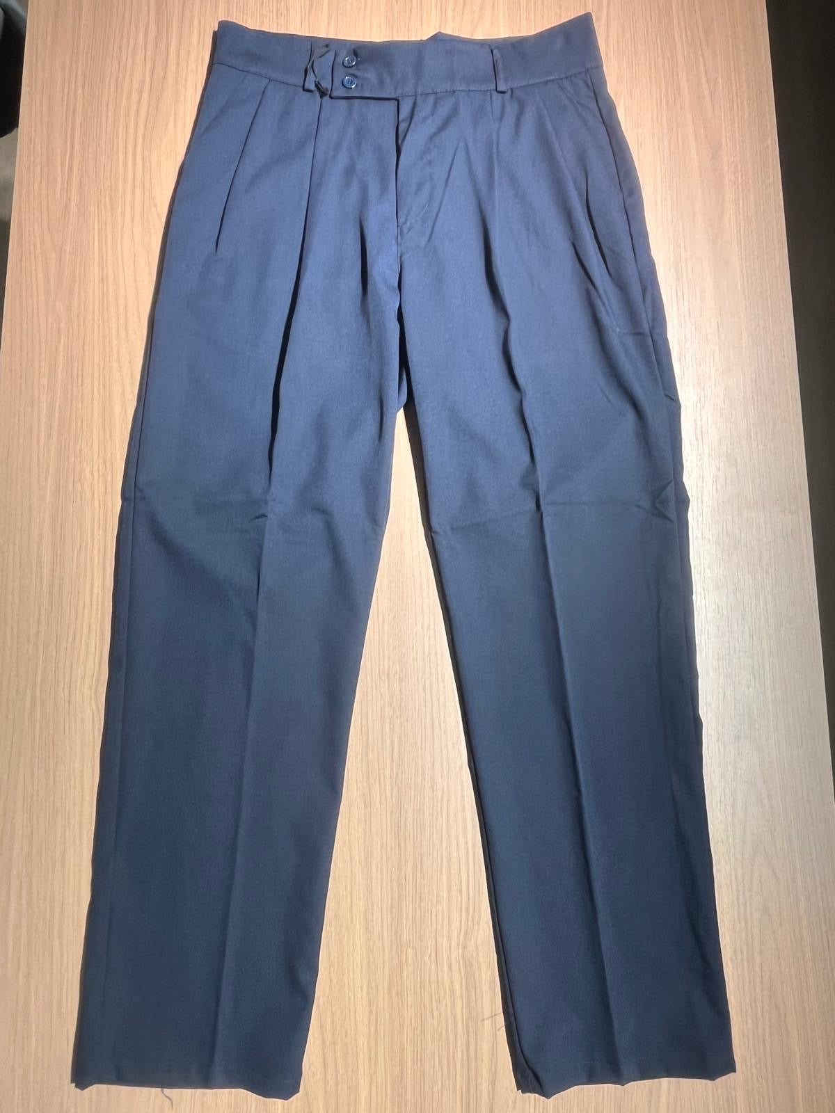 Pantalone Uomo Elegante Vita Alta