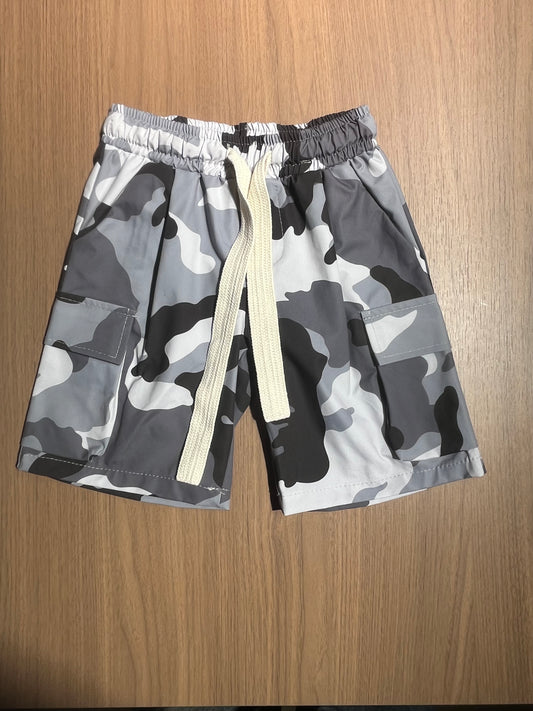 Bermuda Bambino Cargo mimetico