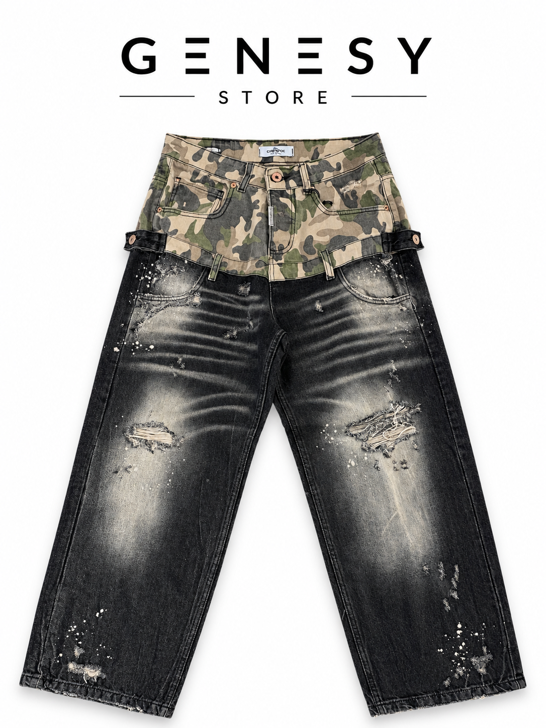 Jeans Cianotic 552 Army Black