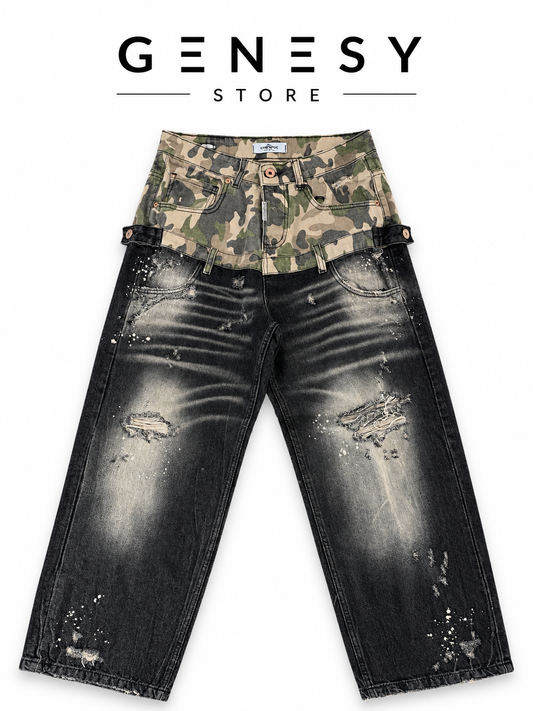 Jeans Cianotic 552 Army Black