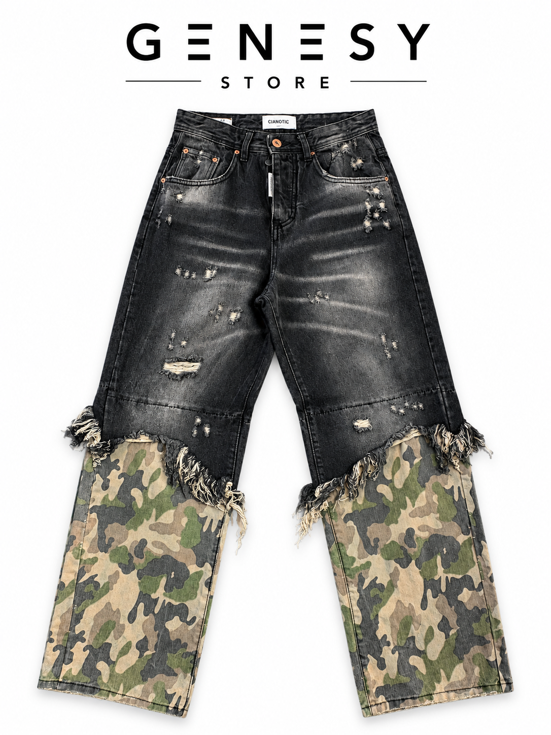 Jeans Cianotic 549 Army Black